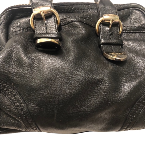 Gucci Authentic Leather Handbag travel  Tote - Picture 3 of 16